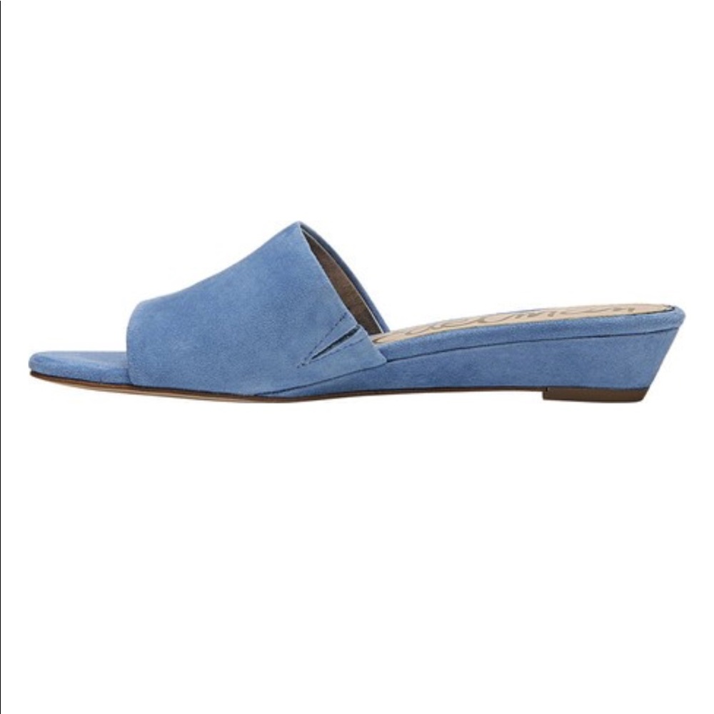 NWT Sam Edelman Liliana Blue Wedge - Picture 4 of 5